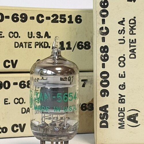 Lampa ( Tub ) General Electric 6AK5 GE/USA (5654W / EF95 / CV850 / 6J1)