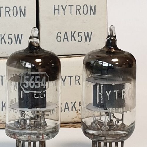 Lampa ( Tub ) HYTRON 6AK5W CBS / USA (5654W / EF95 / CV850 / 6J1) - imagine 1